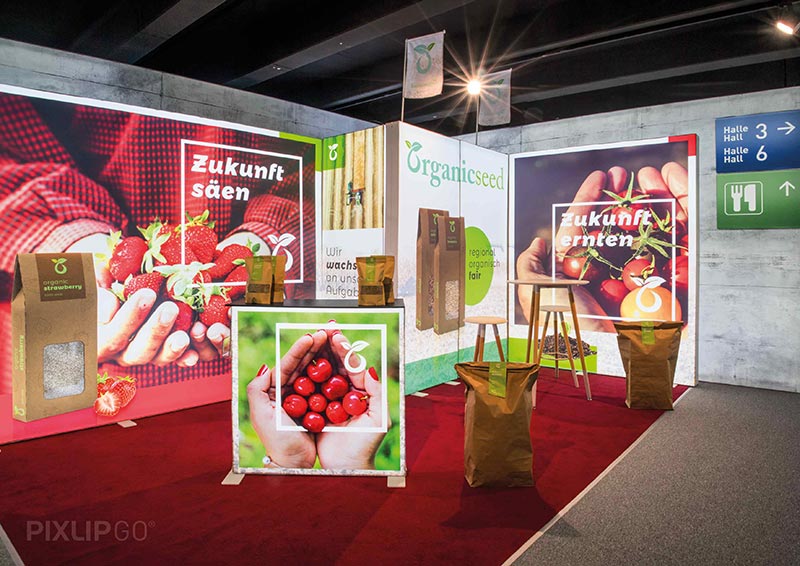 Pixlip Go Exhibition Stand